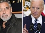 In press conference, George Clooney called Biden's move to drop out of the 2024 presidential contest “the most selfless thing that anybody has done since George Washington.” In press conference, George Clooney called Biden's move to drop out of the 2024 presidential contest “the most selfless thing that anybody has done since George Washington.”