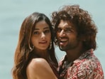Ananya Panday and Vijay Deverakonda in Liger. Ananya Panday and Vijay Deverakonda in Liger.