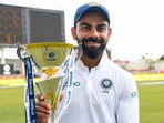 Virat Kohli celebrated his 28th Test victory on this day in 2019. Virat Kohli celebrated his 28th Test victory on this day in 2019.