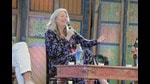 Historian Josephine Quinn at the Jaipur Literature Festival earlier this year. (Jaipur Literature Festival)