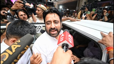 AAP lawmaker Amanatullah Khan. (HT PHOTO) AAP lawmaker Amanatullah Khan. (HT PHOTO)