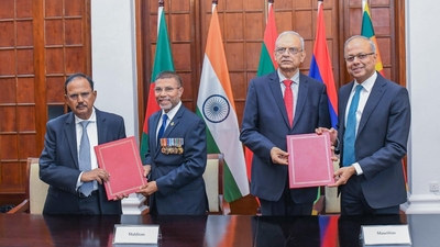 NSA Ajit Doval with other leaders.
