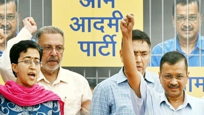 Arvind Kejriwal and Delhi minister Atishi (HT File Photo) Arvind Kejriwal and Delhi minister Atishi (HT File Photo)