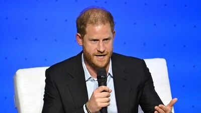 Prince Harry ‘not happy’ in ‘self-imposed exile to America,’ expert claims (Photo by Raul ARBOLEDA / AFP) (AFP)
