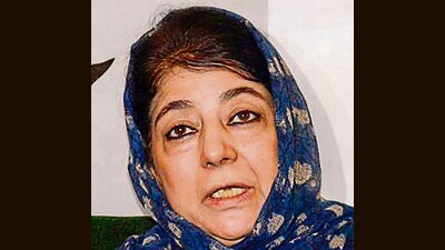 Earlier, another close confidant of Mehbooba Mufti (in pic) and her former adviser, Suhail Bukhari resigned and joined Congress. Bukhari was denied a ticket from Kreeri Wagoora, instead the party gave mandate to former minister Basharat Bukhari who had left PDP in 2018 and then joined NC and PC before rejoining the party. (PTI File) Earlier, another close confidant of Mehbooba Mufti (in pic) and her former adviser, Suhail Bukhari resigned and joined Congress. Bukhari was denied a ticket from Kreeri Wagoora, instead the party gave mandate to former minister Basharat Bukhari who had left PDP in 2018 and then joined NC and PC before rejoining the party. (PTI File)