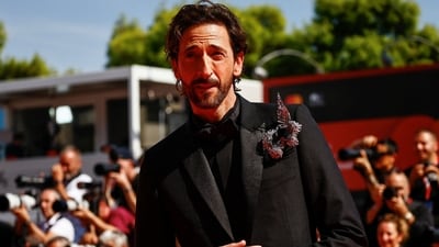Adrien Brody poses on the red carpet during arrivals for the screening of the movie "The Brutalist", in competition, at the 81st Venice Film Festival, Venice, Italy, September 1, 2024. REUTERS/Yara Nardi (REUTERS)