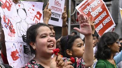 Junior doctors along with other medical professionals from different Medical Hospitals take out the Lalbazar March in Kolkata on Monday. (Samir Jana/HT Photo) Junior doctors along with other medical professionals from different Medical Hospitals take out the Lalbazar March in Kolkata on Monday. (Samir Jana/HT Photo)
