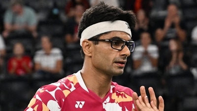 Suhas Lalinakere Yathiraj of India (REUTERS)