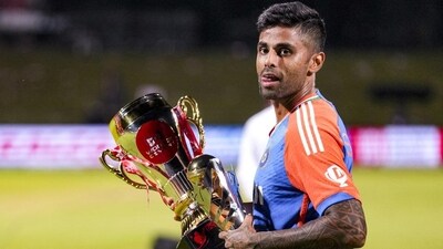 Suryakumar Yadav after leading India to 3-0 win over Sri Lanka in July earlier this year (HT_PRINT)