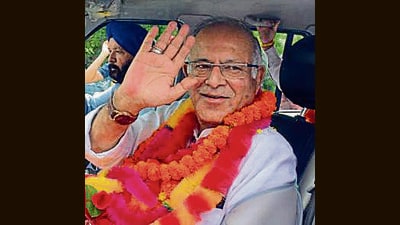 The Congress Party, on Monday, released the second list of six candidates for the second phase of assembly elections in Jammu and Kashmir. The central election committee of the Congress fielded party’s J&K unit chief and former minister Tariq Hameed Karra from Central Shalteng. (ANI File)