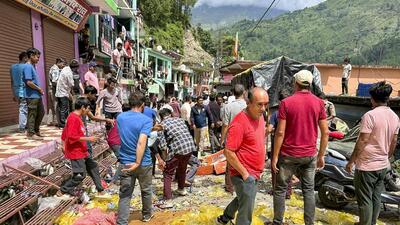 The FIR said the protestors vandalised shops belonging to members of a particular community. (PTI) The FIR said the protestors vandalised shops belonging to members of a particular community. (PTI)