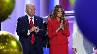 Donald Trump says Melania was ‘watching live’ when he was shot (REUTERS/Mike Segar) (REUTERS)