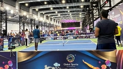 The Pickleball craze is spreading like wildfire in India. (Hudle) The Pickleball craze is spreading like wildfire in India. (Hudle)