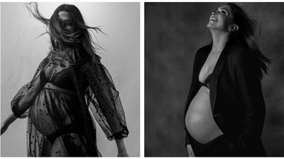Deepika and Ranveer's fans also expressed their happiness as the couple finally went for a maternity shoot. Users slammed trolls who had accused the Kalki 2898 AD actor for faking her baby bump. A fanc commented, “People used to say she's faking her pregnancy, kaha gaye wo log (where are those people)?” Few fans also adored her cute photoshoot and predicted it is going to be a baby boy. A user wrote, “It is a boy.” Deepika and Ranveer's fans also expressed their happiness as the couple finally went for a maternity shoot. Users slammed trolls who had accused the Kalki 2898 AD actor for faking her baby bump. A fanc commented, “People used to say she's faking her pregnancy, kaha gaye wo log (where are those people)?” Few fans also adored her cute photoshoot and predicted it is going to be a baby boy. A user wrote, “It is a boy.”