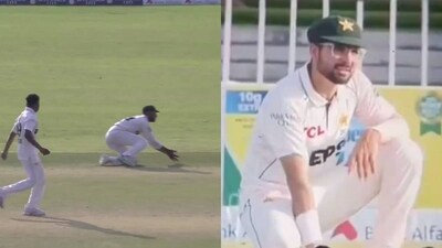 Shan Masood dropped a dolly during the 2nd PAK vs BAN Test Shan Masood dropped a dolly during the 2nd PAK vs BAN Test