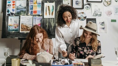 Teachers' Day 2024: Get together with your friends to make a heartfelt memory book or a personalised video for your teacher. (Pexels) Teachers' Day 2024: Get together with your friends to make a heartfelt memory book or a personalised video for your teacher. (Pexels)