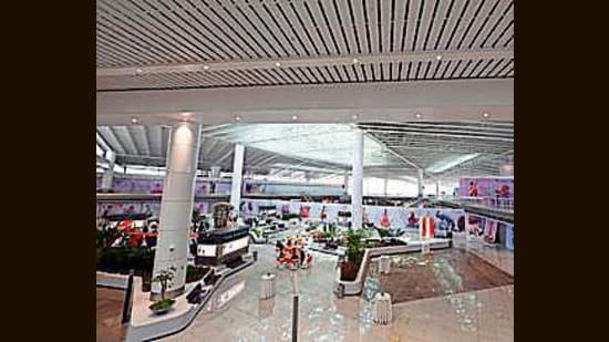 The new T1 became operational on August 17, when SpiceJet shifted 13 flights to the terminal. (HT Photo)