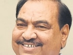Eknath Khadse (Anshuman Poyrekar/HT Photo) Eknath Khadse (Anshuman Poyrekar/HT Photo)