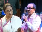 West Bengal chief minister Mamata Banerjee and Union minister Shivraj Singh Chouhan.