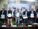 MK Ranjitsinh, Jigme Jungney, Karan Singh, Ravi Singh and others were present during the launch MK Ranjitsinh, Jigme Jungney, Karan Singh, Ravi Singh and others were present during the launch