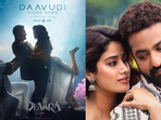 Janhvi and Jr NTR tease in a steamy poster of Devara song Daavudi