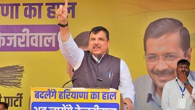 AAP MP Sanjay Singh (File Photo) AAP MP Sanjay Singh (File Photo)