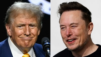 Elon Musk says he can't wait to join Donald Trump's government. (Photo by Jim WATSON and Odd ANDERSEN / AFP) (AFP) Elon Musk says he can't wait to join Donald Trump's government. (Photo by Jim WATSON and Odd ANDERSEN / AFP) (AFP)