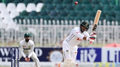 Bangladesh's Zakir Hasan set the platform for his team with a 41-run knock while chasing an 185-run target. (AFP) Bangladesh's Zakir Hasan set the platform for his team with a 41-run knock while chasing an 185-run target. (AFP)