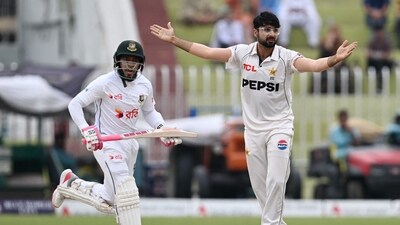 Bangladesh extended Pakistan’s miserable home record in tests to 10 matches without a win. (AFP) Bangladesh extended Pakistan’s miserable home record in tests to 10 matches without a win. (AFP)