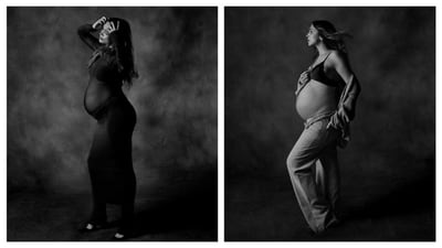 Deepika Padukone celebrated her baby bump in a new maternity photoshoot. Deepika Padukone celebrated her baby bump in a new maternity photoshoot.
