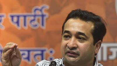 BJP leader Nitesh Rane. (HT file) BJP leader Nitesh Rane. (HT file)