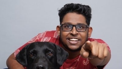 Rahul Krishnan, co-founder of Bold Care, shared his debit card details on social media. Rahul Krishnan, co-founder of Bold Care, shared his debit card details on social media.