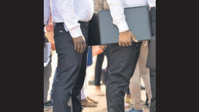 The problem of overqualified applicants is hardly unique to Haryana. (Representative Image/Photo by Sanchit Khanna/ Hindustan Times) (Sanchit Khanna/HT PHOTO) The problem of overqualified applicants is hardly unique to Haryana. (Representative Image/Photo by Sanchit Khanna/ Hindustan Times) (Sanchit Khanna/HT PHOTO)