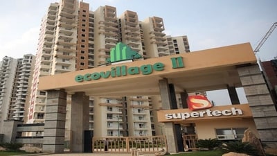 The problem became evident when residents from four towers, specifically C-4, C-5, C-6, and C-7, of Supertech Eco Village 2 in Greater Noida West complained of health issues. (360 Realtors) The problem became evident when residents from four towers, specifically C-4, C-5, C-6, and C-7, of Supertech Eco Village 2 in Greater Noida West complained of health issues. (360 Realtors)