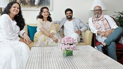 Kangana Ranaut recently announced her new patriotic film Bharat Bhhagya Viddhaata. Kangana Ranaut recently announced her new patriotic film Bharat Bhhagya Viddhaata.