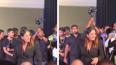 Kareena Kapoor channelised her inner Geet at The Buckingham Murders trailer launch.