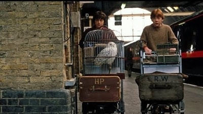 Harry Potter and Ron Weasly boarded Hogwarts Express for the first time on September 1 Harry Potter and Ron Weasly boarded Hogwarts Express for the first time on September 1
