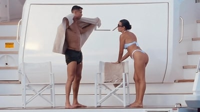In her own Netflix series 'I am Georgina', the Spanish model and influencer had claimed that after multiple instances of running into each other, Ronaldo asked her out to dinner. (Spread Pictures/Mega) In her own Netflix series 'I am Georgina', the Spanish model and influencer had claimed that after multiple instances of running into each other, Ronaldo asked her out to dinner. (Spread Pictures/Mega)