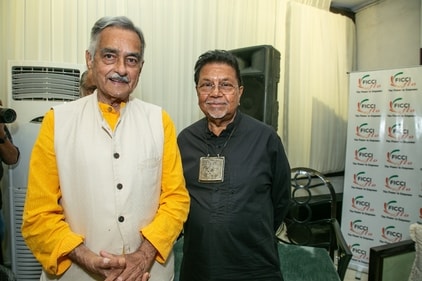 Prayag Shukla and Satish Gupta