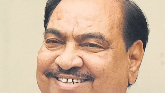 Eknath Khadse (Anshuman Poyrekar/HT Photo)