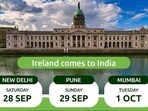 The roadshow will be held in five cities: Delhi on September 28, Pune on September 29, Mumbai on October 1, Chennai on October 5, and Bengaluru on October 6.(Handout)
