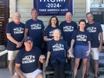 Tim Walz's family shows support for his and Kamala Harris' Republican rival, Donald Trump Tim Walz's family shows support for his and Kamala Harris' Republican rival, Donald Trump