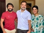 Vinesh Phogat along with Wrestler Bajrang Punia met Leader of Opposition Rahul Gandhi on Wednesday. Vinesh Phogat along with Wrestler Bajrang Punia met Leader of Opposition Rahul Gandhi on Wednesday.