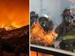 The incident of a woman starting wildfires to talk to firefighters occurred in Tripoli, Greece. The incident of a woman starting wildfires to talk to firefighters occurred in Tripoli, Greece.