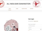 AIBE 19 registration begins (allindiabarexamination.com, screenshot)
