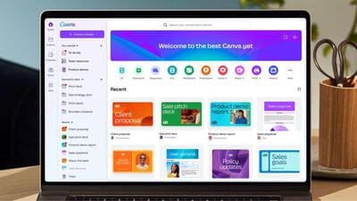 A peek into the Canva AI interface. (Official image) A peek into the Canva AI interface. (Official image)