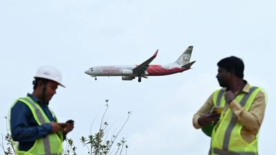 A spokesperson from Air India Express said that they are yet to confirm if the metal pieces were part of their aircraft. (AFP) A spokesperson from Air India Express said that they are yet to confirm if the metal pieces were part of their aircraft. (AFP)