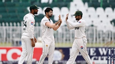 Former cricketer Basit Ali lambasted Pakistan captain Shan Masood calling their performance in the Test series against Bangladesh “third class” (AFP) Former cricketer Basit Ali lambasted Pakistan captain Shan Masood calling their performance in the Test series against Bangladesh “third class” (AFP)
