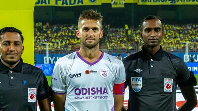 Carlos Javier Delgado Rodriguez of Odisha FC. (AIFF)