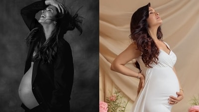 Deepika and Yuvika basking in the glow of their pregnancy Deepika and Yuvika basking in the glow of their pregnancy